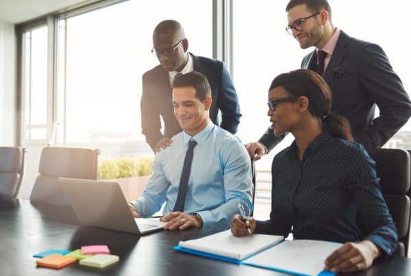 team working together