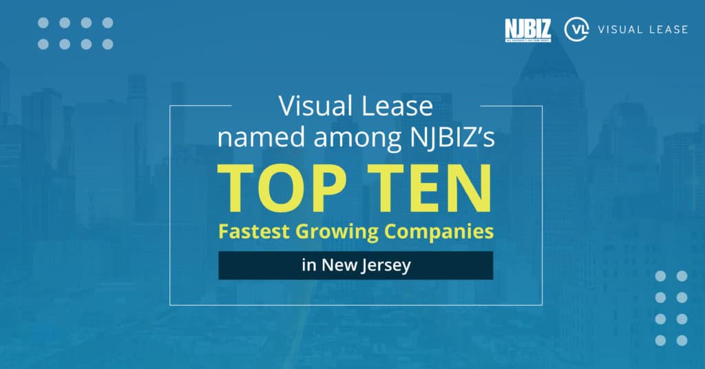 Press Release Visual Lease Named Among Top Ten Fastest Growing